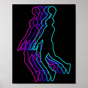 Basketball-Geschenk für Trainer Männer Jugend-Ball Poster