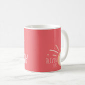 Basketball Geschenk Individuelle Name Geschenk Per Kaffeetasse (VorderseiteRechts)