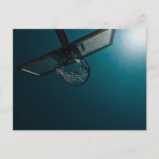 Basketball-Geschenk Postkarte (Vorderseite)