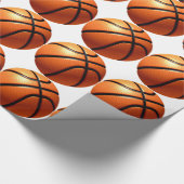 Basketball Geschenkpapier (Ecke)