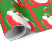 Basketball Geschenkpapier (Rolleneckpunkt)