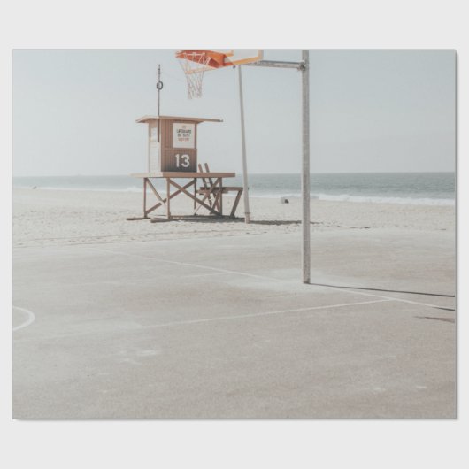 Basketball Geschenkpapier (Flach)