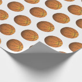 Basketball Geschenkpapier (Ecke)