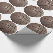 Basketball Geschenkpapier (Ecke)
