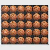 Basketball Geschenkpapier (Flach)