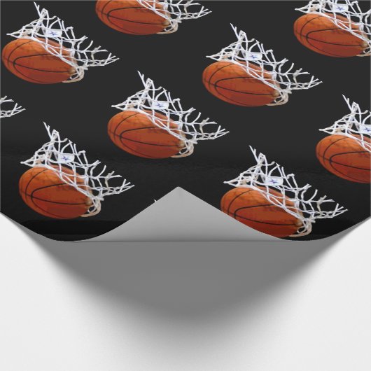 Basketball Geschenkpapier (Ecke)