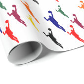 BASKETBALL GESCHENKPAPIER (Rolleneckpunkt)