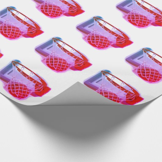 Basketball Geschenkpapier (Ecke)