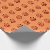 Basketball Geschenkpapier (Ecke)
