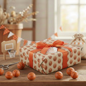 Basketball Geschenkpapier