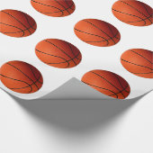 Basketball Geschenkpapier (Ecke)