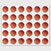 Basketball Geschenkpapier (Flach)