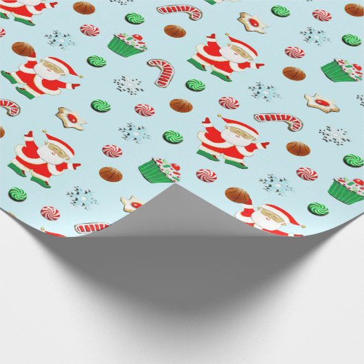 Basketball Geschenkpapier (Ecke)