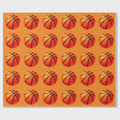 Basketball Geschenkpapier (Flach)