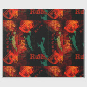 BASKETBALL GESCHENKPAPIER (Flach)