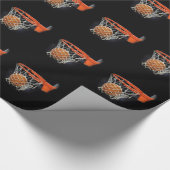 Basketball Geschenkpapier (Ecke)