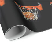 Basketball Geschenkpapier (Rolleneckpunkt)