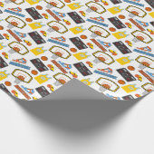 Basketball-Geschenkpapier Geschenkpapier (Ecke)