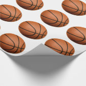 Basketball-Geschenkpapier Geschenkpapier (Ecke)
