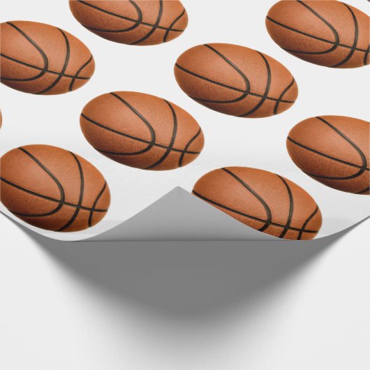 Basketball-Geschenkpapier Geschenkpapier (Ecke)