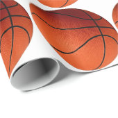 Basketball-Geschenkwrap Geschenkpapier (Rolleneckpunkt)