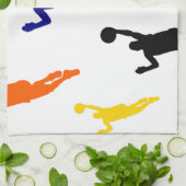 BASKETBALL GESCHIRRTUCH (Gefaltet)