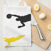BASKETBALL GESCHIRRTUCH (Viertel Falte)