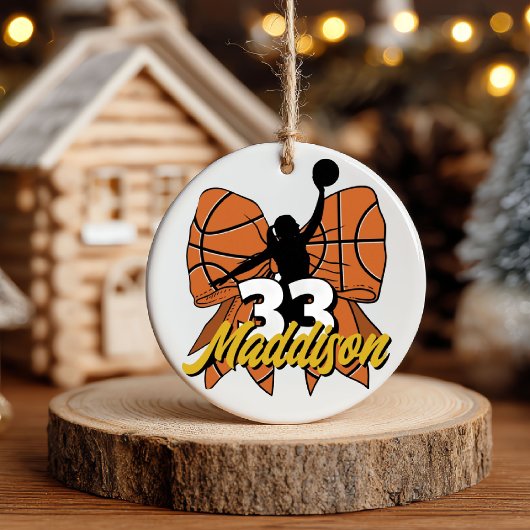 Basketball Gift, Team Gift, Player gift, Basketbal Keramik Ornament