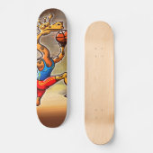 Basketball-Giraffe Skateboard (Vorderseite)