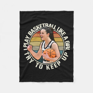 Basketball Girl 2 Fleecedecke