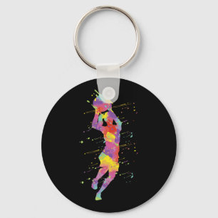 Basketball Girl 2 Schlüsselanhänger