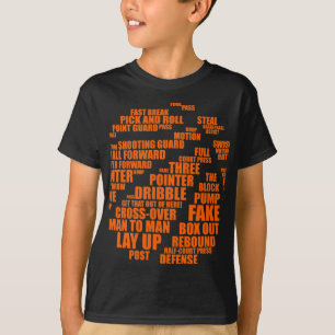 Basketball - Girl-B-Ball Typografie-T-Shirt T-Shirt