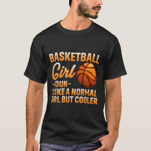 Basketball Girl Definition Ball Ball Frauen Sport T-Shirt