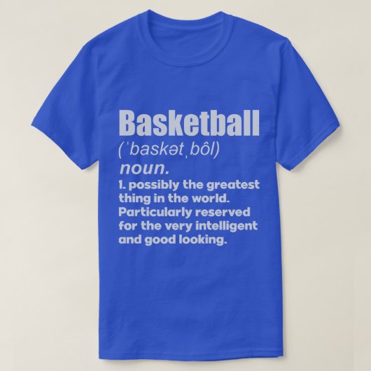 Basketball-Girl-Geschenk T-Shirt (Design vorne)