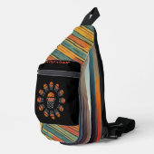 "Basketball Girl" Moderne Print Small Sling Bag (Rechte Ecke)