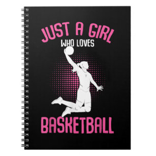Basketball Girl Women Notizblock