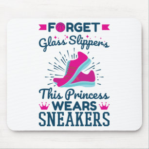 Basketball Girls Diese Prinzessin trägt Sneakers Mousepad