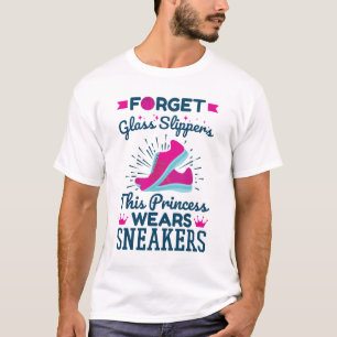 Basketball Girls Diese Prinzessin trägt Sneakers T-Shirt