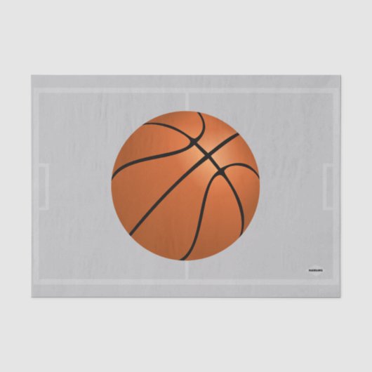 Basketball Git Wrap Tissue HAMbyWG Seidenpapier (Vorderseite)