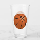 Basketball Glas (Rückseite)