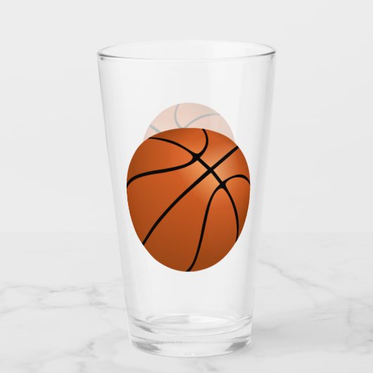 Basketball Glas (Vorderseite)