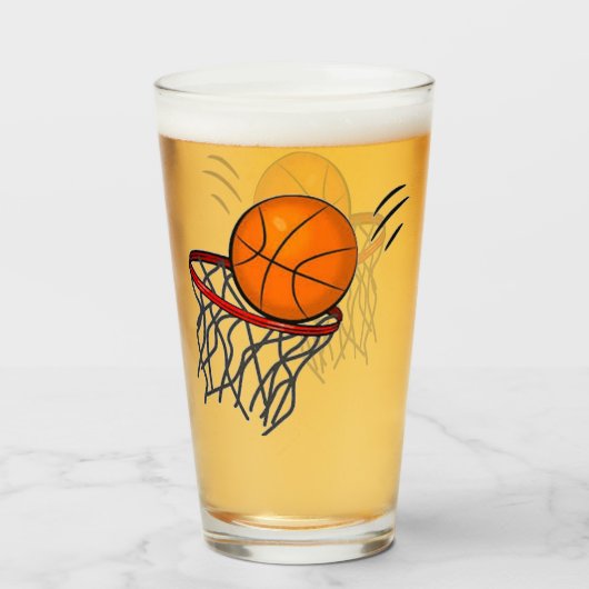 Basketball Glas (Vorne (Gefüllt))