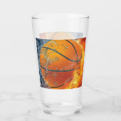 Basketball Glas (Rückseite)
