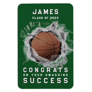 Basketball Glückwunschs Magnet