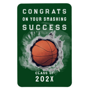 Basketball Glückwunschs Magnet