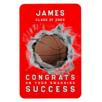 Basketball Glückwunschs Magnet