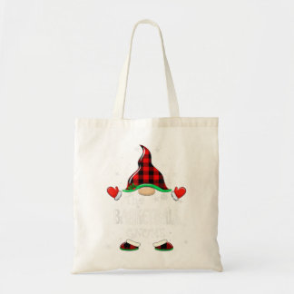 Basketball Gnome Buffalo Kariert Matching Family C Tragetasche