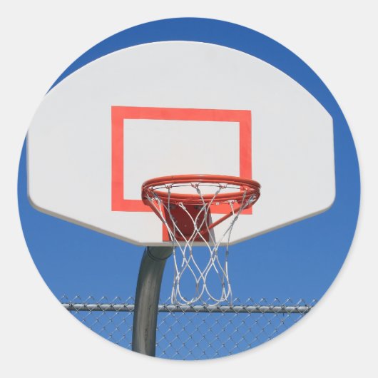 Basketball Goal Sticker (Vorderseite)