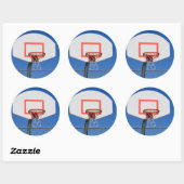 Basketball Goal Sticker (Blatt)