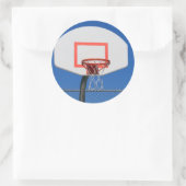 Basketball Goal Sticker (Tasche)